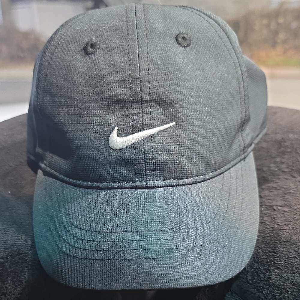 Nike Dark Gray Cap with White Logo